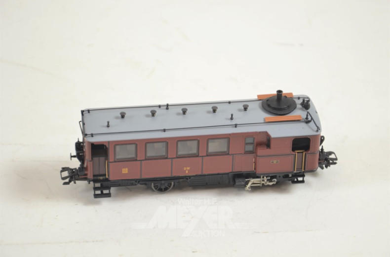 Dampf-Triebwagen ''KIDDEL'' MÄRKLIN, HO,