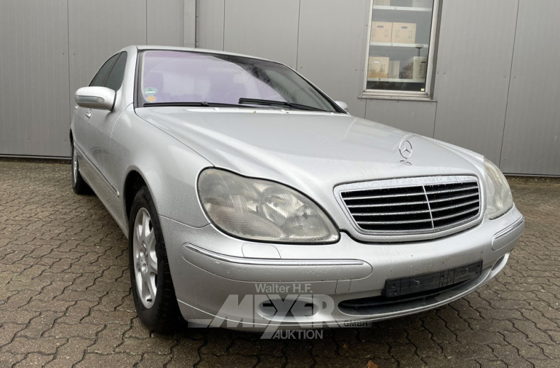 MERCEDES-BENZ W220 S400cdi, silber,