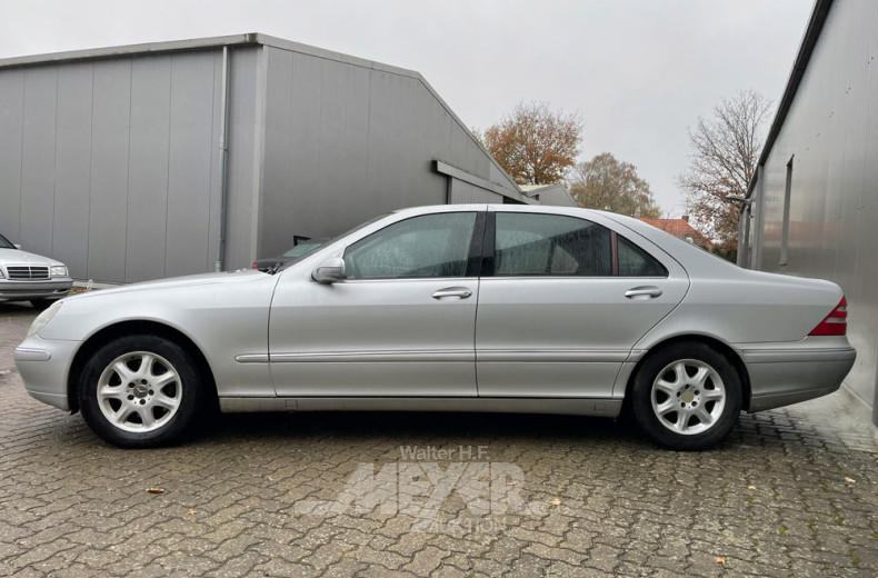 MERCEDES-BENZ W220 S400cdi, silber,