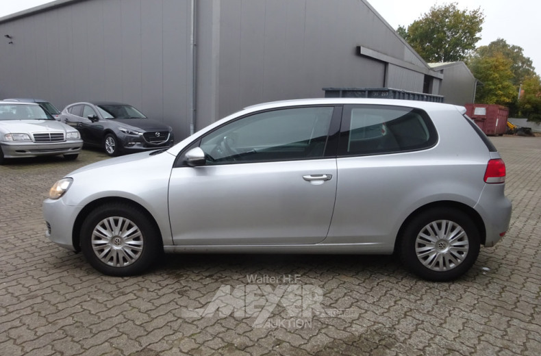 VOLKSWAGEN Golf VI, silber,