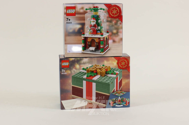 2 LEGO Limited Edition ''Weihnachten''