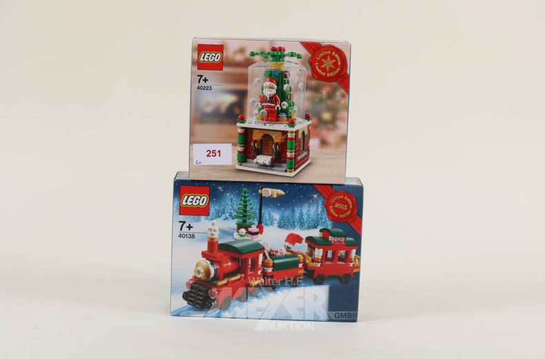 2 LEGO Limited Edition ''Weihnachten''