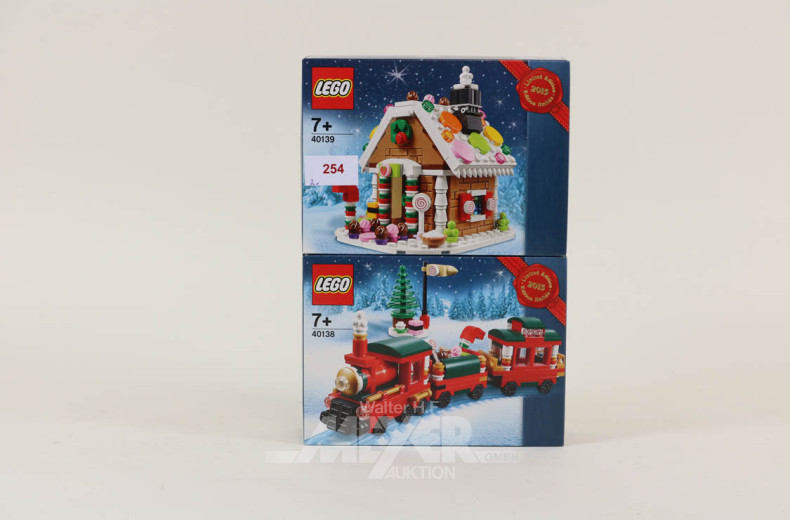 2 LEGO Limited Edition ''Weihnachten''