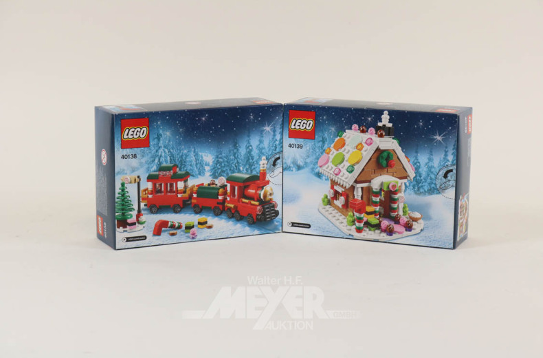 2 LEGO Limited Edition ''Weihnachten''