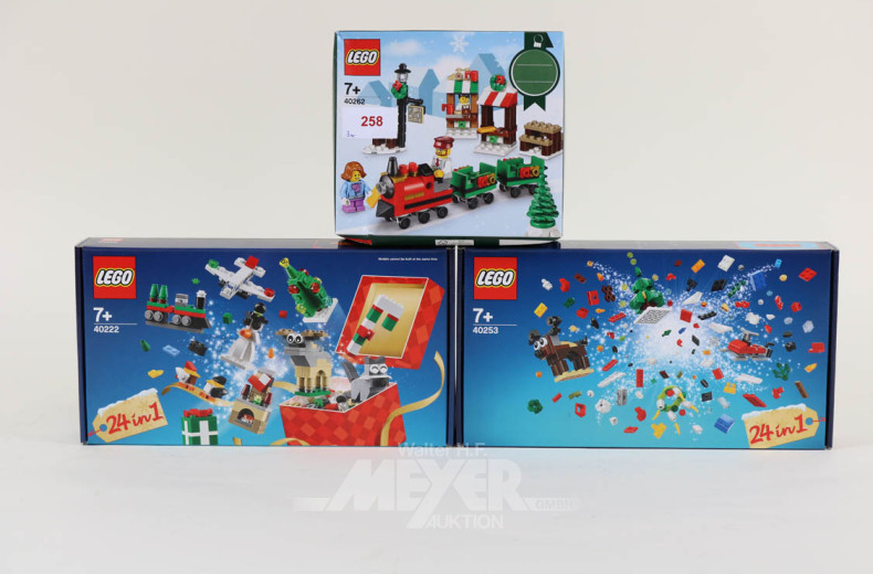 3 LEGO ''Weihnachten''