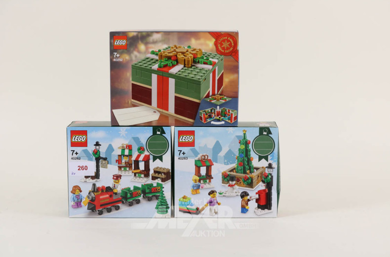 3 LEGO ''Weihnachten''