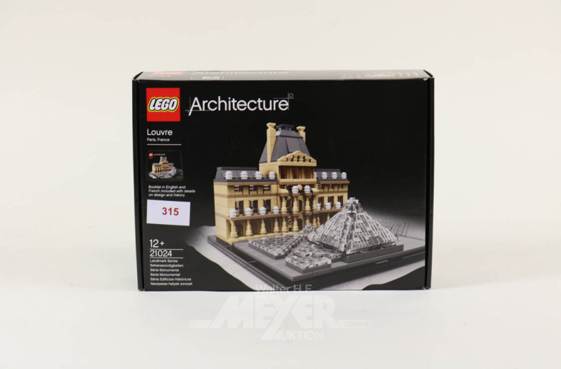 LEGO Architecture ''Louvre Paris, France''