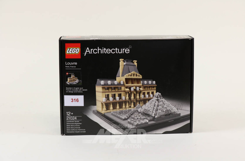 LEGO Architecture ''Louvre Paris, France''