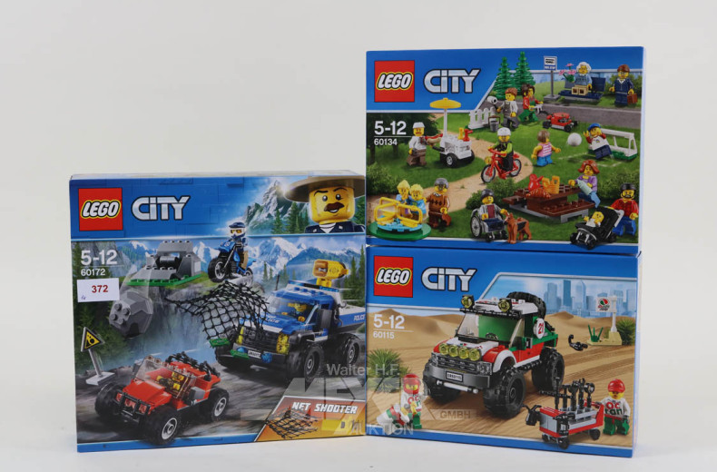 3 LEGO City, ovp