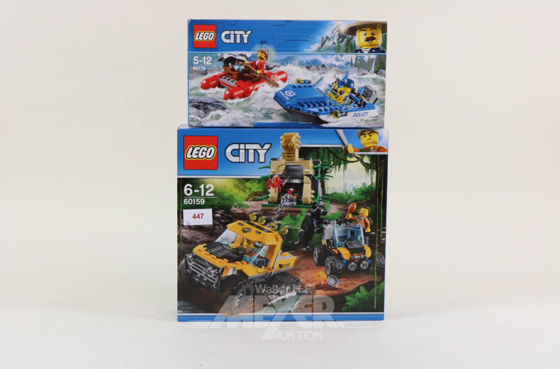 2 LEGO City, ovp