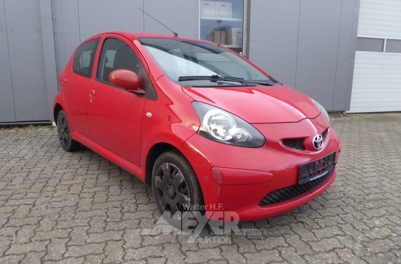 TOYOTA Aygo, rot. 4-trg.