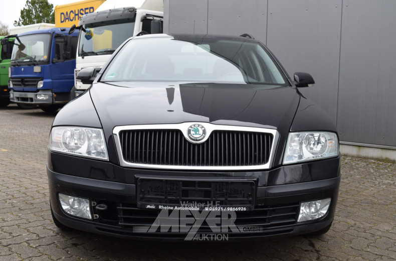 SKODA Octavia 1.9 TDI Kombi, schwarz