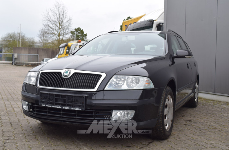 SKODA Octavia 1.9 TDI Kombi, schwarz