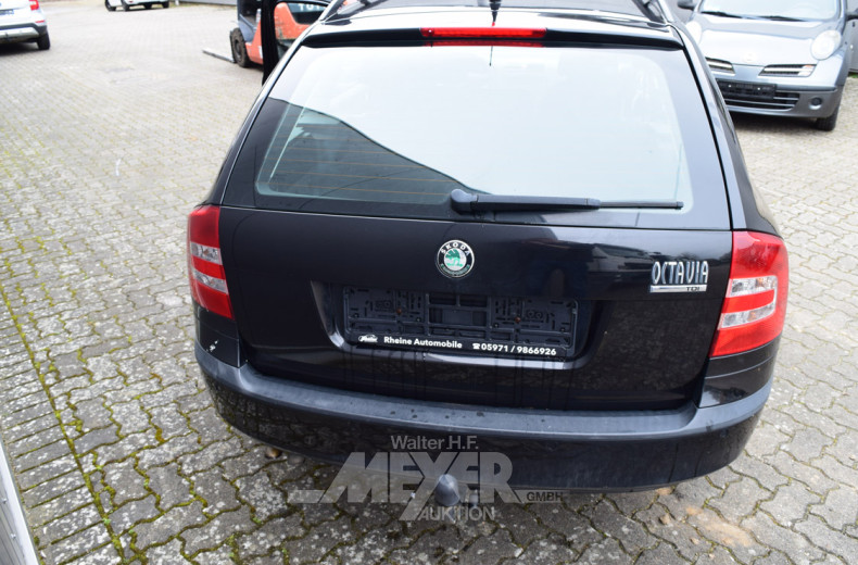 SKODA Octavia 1.9 TDI Kombi, schwarz