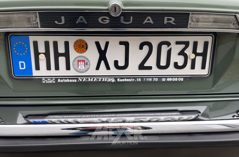 JAGUAR XJSC 3.6 Targa, grün-grau