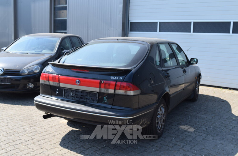 SAAB 900 II, schwarz, 4-trg.