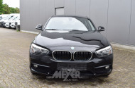 BMW 118i Advantage, schwarz