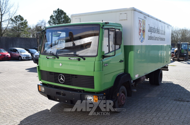 MERCEDES-BENZ 814 m. Kofferaufbau