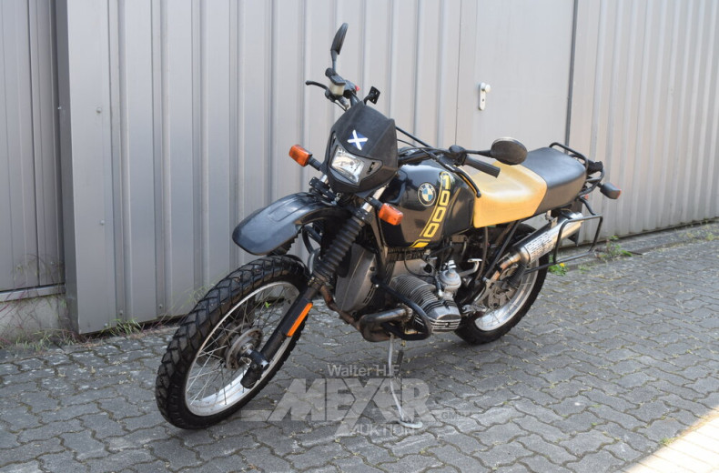 BMW KRAD R1000 GS, schwarz gelb