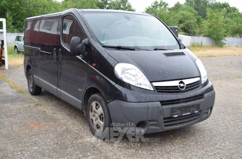 OPEL Vivaro Kastenwagen, schwarz