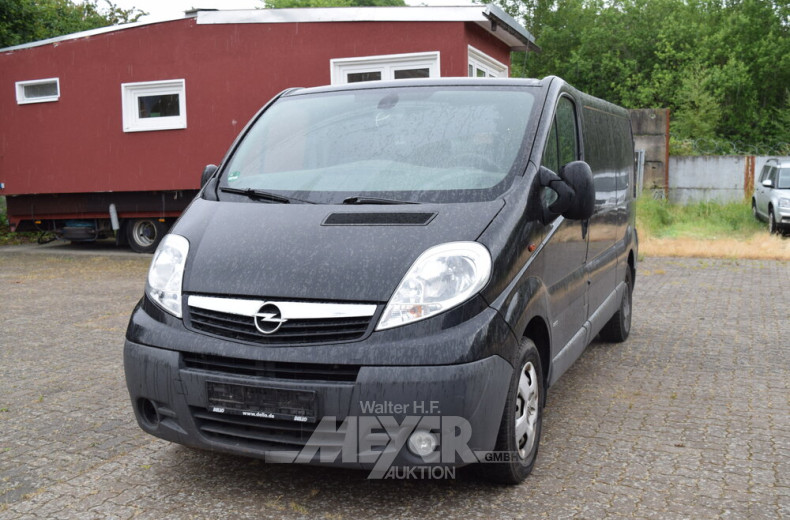 OPEL Vivaro Kastenwagen, schwarz