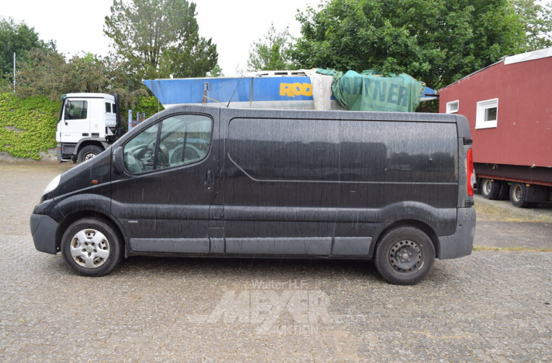 OPEL Vivaro Kastenwagen, schwarz