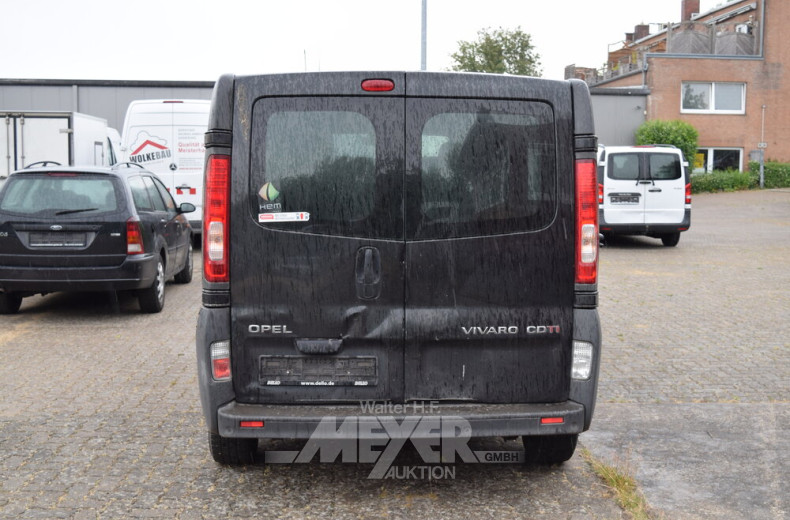 OPEL Vivaro Kastenwagen, schwarz