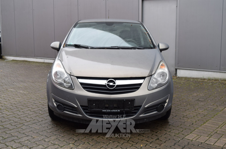 OPEL Corsa, silber, 4-trg.