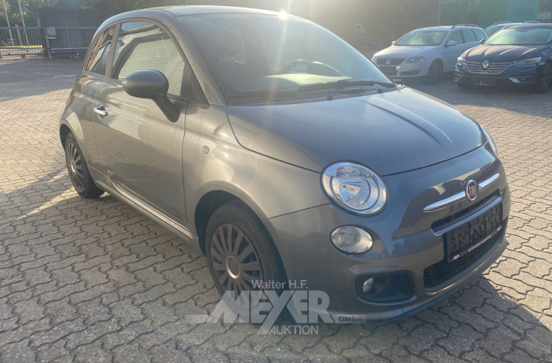 FIAT 500 1.2 S, Svetlo siva metallic,