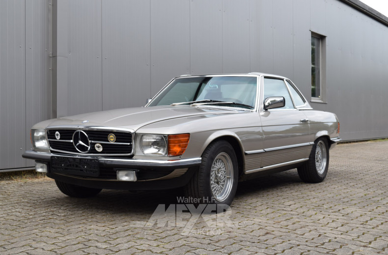 MERCEDES-BENZ W107 280SL, rauchsilber