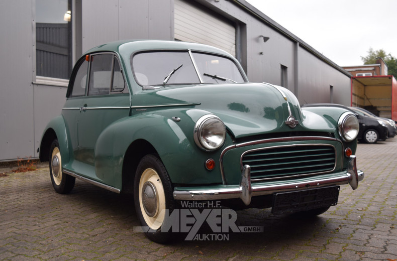 AUSTIN Morris Minor, grün, kunstleder