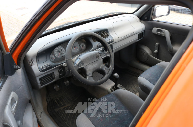 VOLKSWAGEN Caddy Pritsche, signalorange