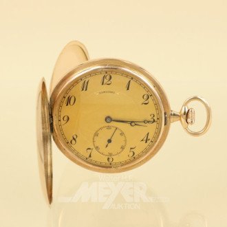 flache Sprungdeckel-Taschenuhr LONGINES,