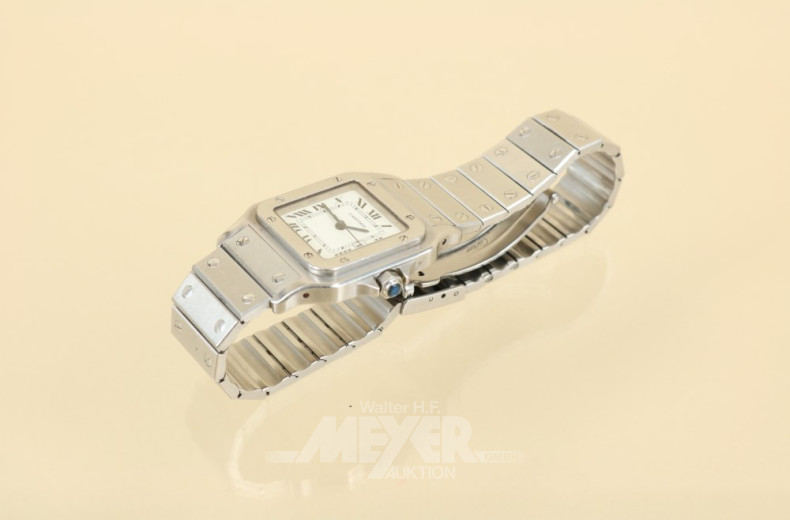 Herren/Damenarmbanduhr CARTIER Santos,