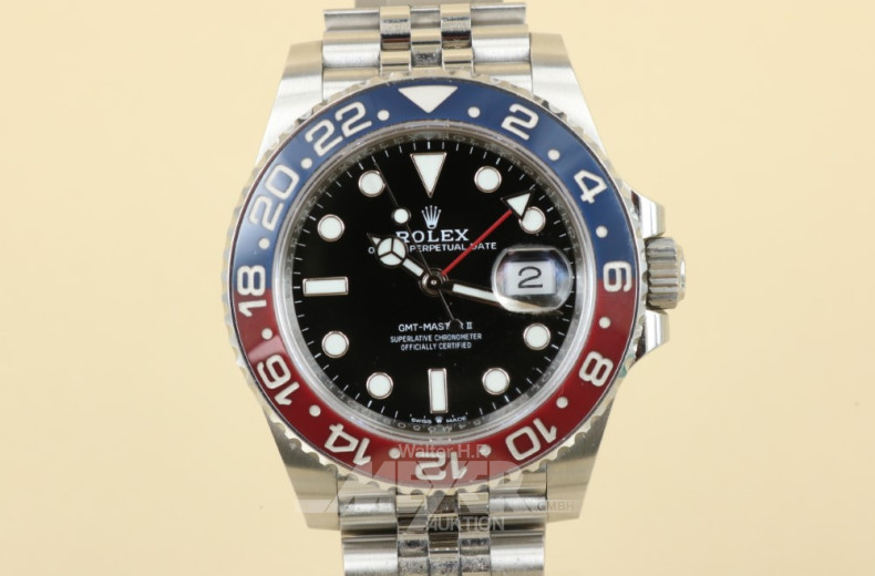 Herrenarmbanduhr ROLEX GMT-Master II