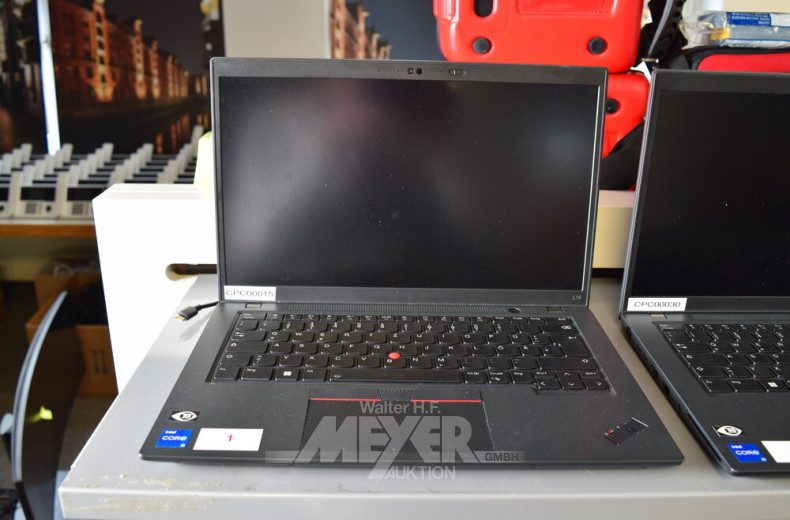 Laptop LENOVO ThinkPad L14 G3, schwarz