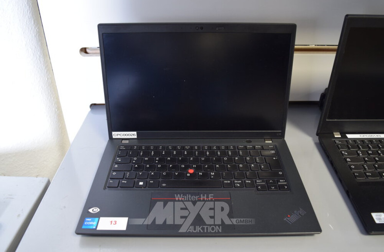 Laptop LENOVO ThinkPad L14 G3, schwarz