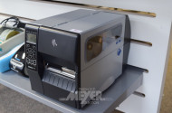 Labeldrucker ZEBRA, grau