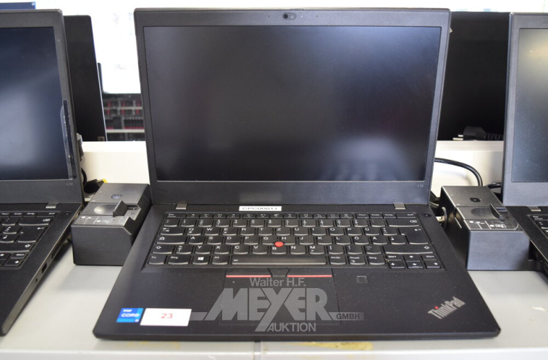 Laptop LENOVO ThinkPad L14 G2, schwarz