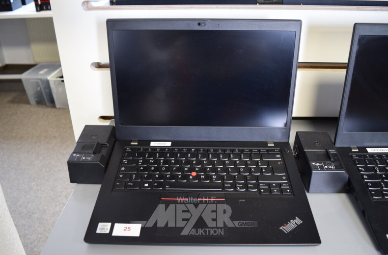 Laptop LENOVO ThinkPad L14 G1, schwarz