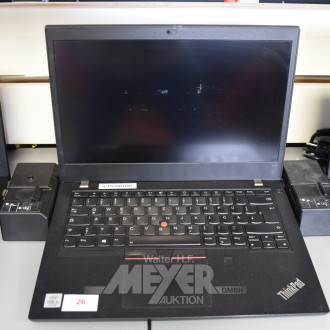 Laptop LENOVO ThinkPad L14 G1, schwarz