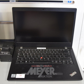 Laptop LENOVO ThinkPad L14 G1, schwarz