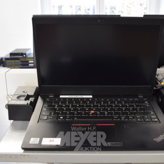 Laptop LENOVO ThinkPad L14 G1, schwarz