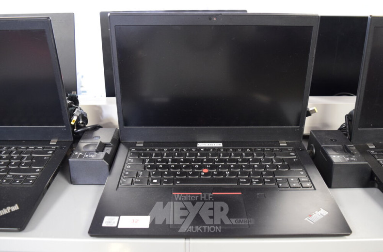 Laptop LENOVO ThinkPad L14 G1, schwarz