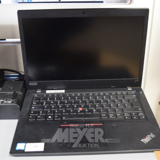 Laptop LENOVO ThinkPad L480, schwarz