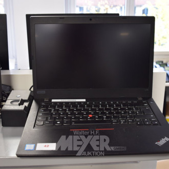 Laptop LENOVO ThinkPad L490, schwarz