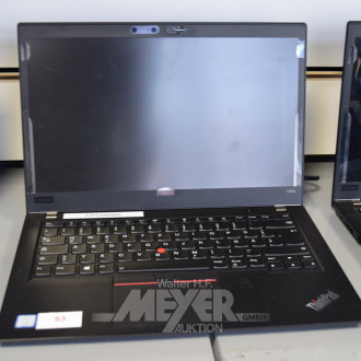 Laptop LENOVO ThinkPad T480, schwarz