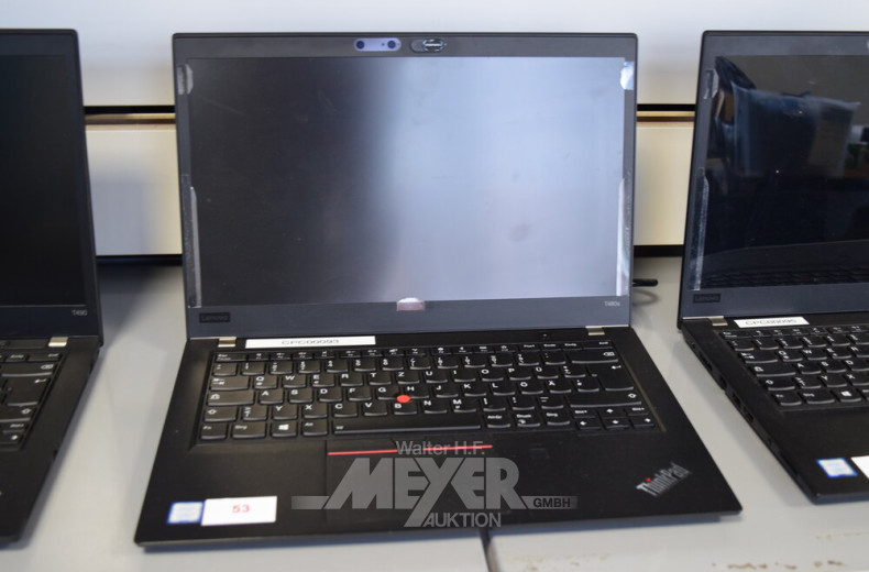 Laptop LENOVO ThinkPad T480, schwarz