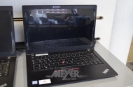 Laptop LENOVO ThinkPad T480s, schwarz