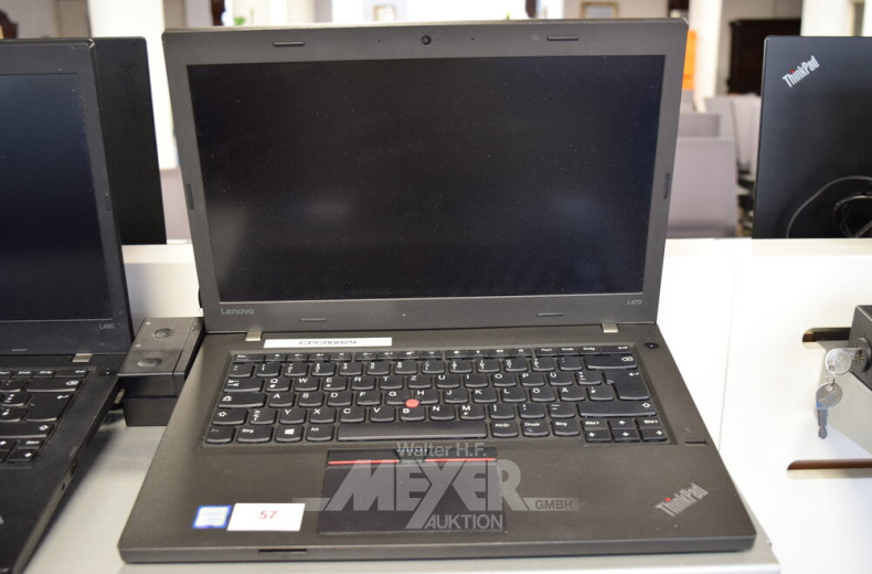 Laptop LENOVO ThinkPad L470, grau